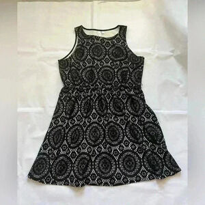 Tacera black lace dress size 2X‎